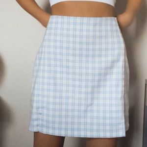 BRAND NEW Brandy Melville Plaid Skirt